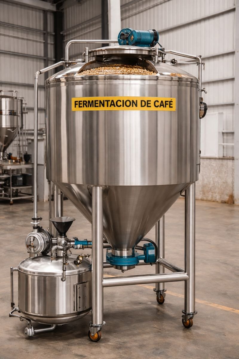 Tanques de Fermentación - Maquinaria Cafetalera